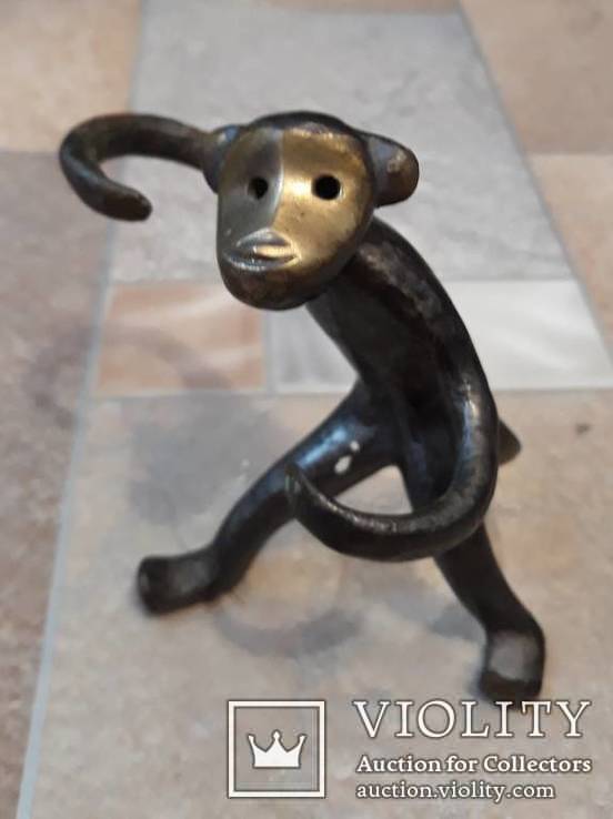 Статуетка бронза Мавпа, фото №2