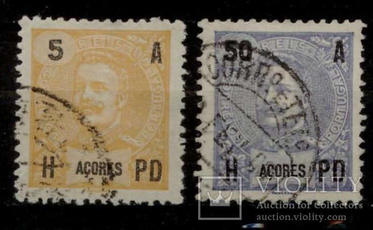 Азорські о-ви 1906 локали Португалії