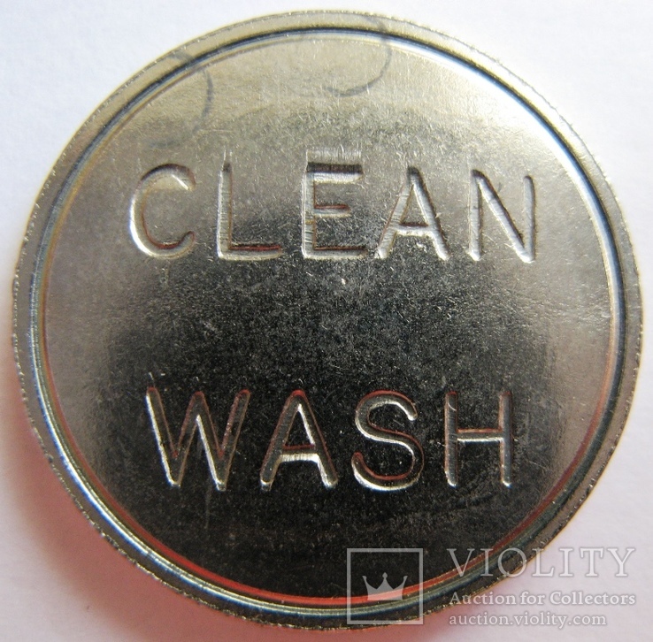 США, токен для прачечных "Clean Wash", фото №2