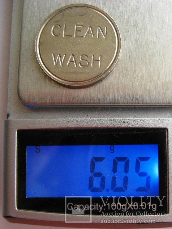 США, токен для прачечных "Clean Wash", фото №5