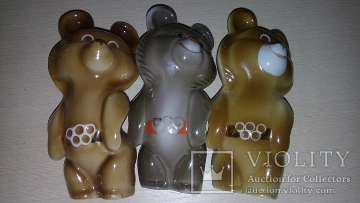 Статуэтки*Олимпийские Медведи*., фото №3