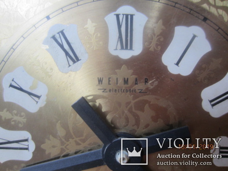 Настольный часы Weimar electronic K13 GDR, фото №4