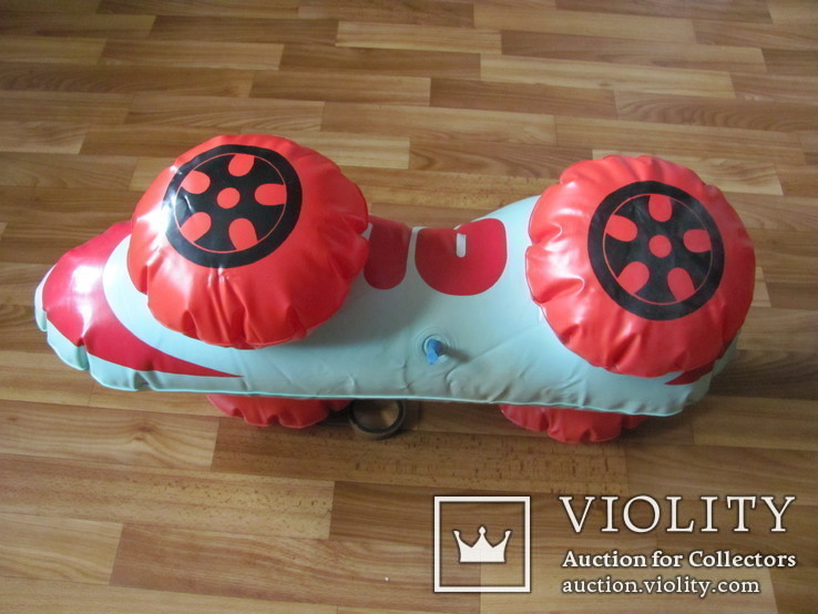 Детский надувной автомобиль для игр на воде. СССР., фото №5