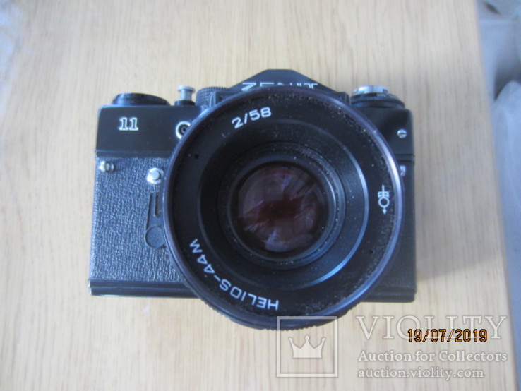 Фотоаппарат zenit 11 c объективом helios-44m-4, фото №7