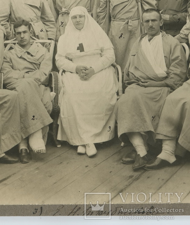 Денисенко Г. И., подполковник 6-го Сиб. стрелк. полка (ГО, 1915) в госпитале. Петроград, фото №6