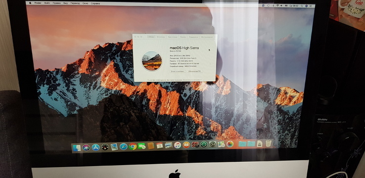  imac A1311(2010 года) ОЗУ 4Гб,HDD 500Гб, проц. i3