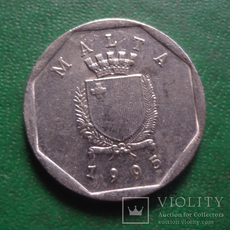 5 центов  1995  Мальта    (2.2.28)~, фото №3