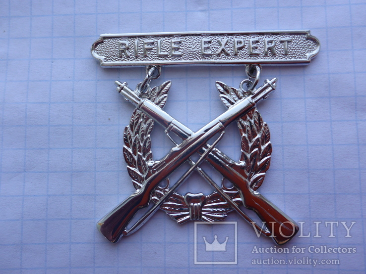 Знак rifle expert  USMC