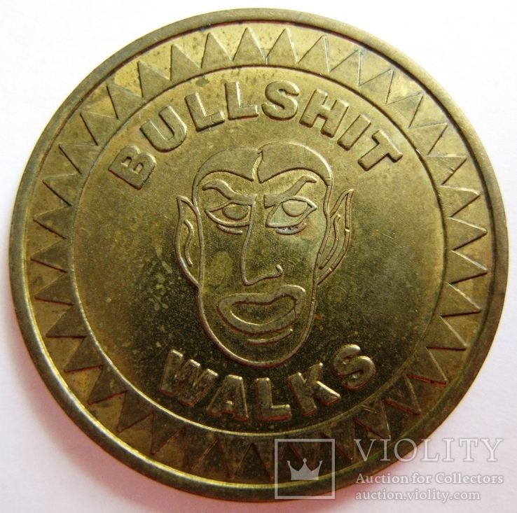 США, токен "Money talks, bullshit walks", фото №2