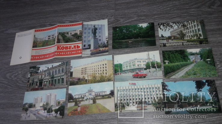 Набор открыток Ковель СССР 11 шт 1983г.