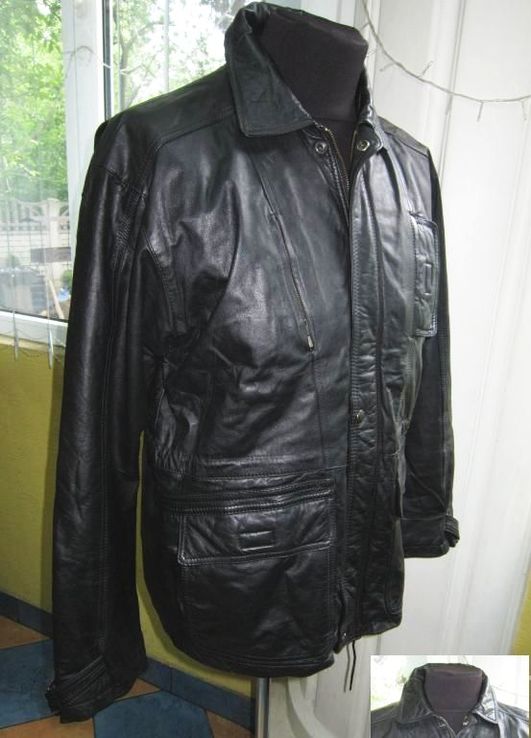 Кожаная мужская куртка MARK ADAM (Echtes Leder). Германия. Лот 534, фото №2