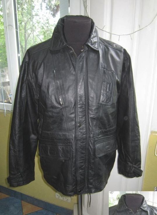 Кожаная мужская куртка MARK ADAM (Echtes Leder). Германия. Лот 534, фото №5