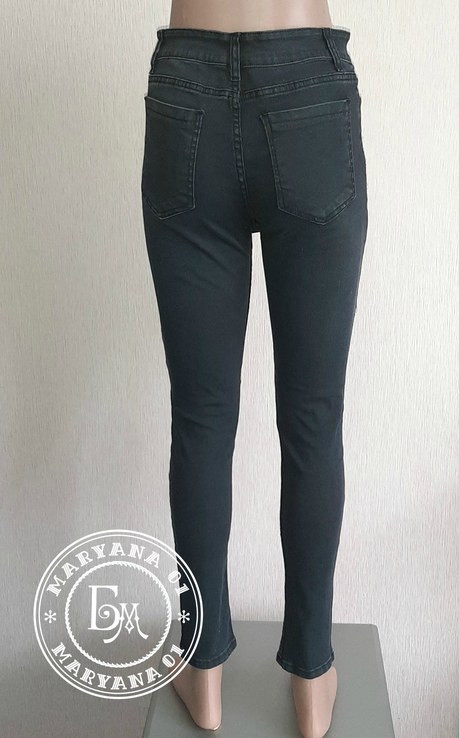 Стильные джинсы размер M/L, фото №7
