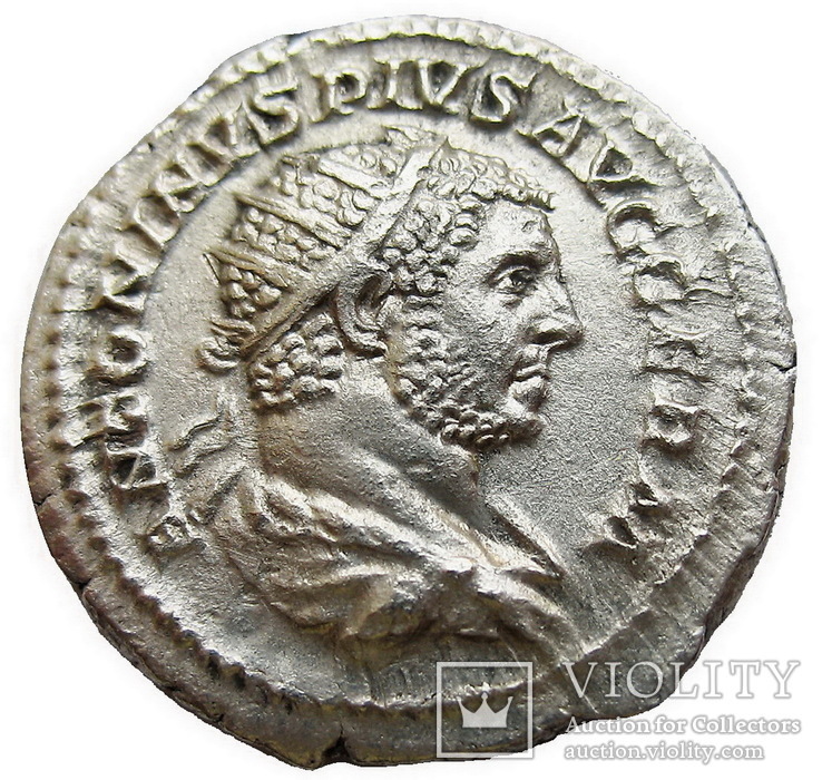 Антониниан Каракалла 197-217 г. н.э., фото №3