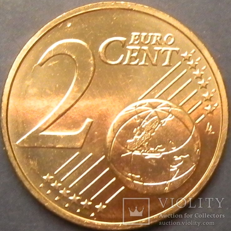 2 євроценти Греція 2015 UNC, фото №3