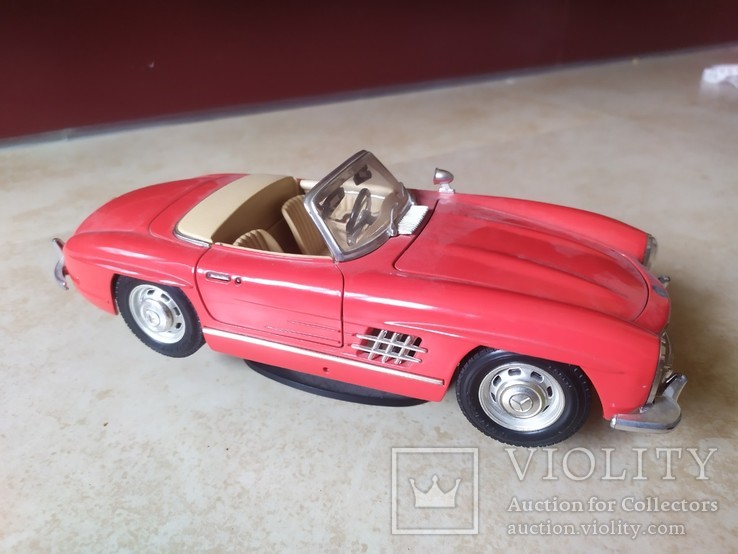 Mercedes 300 sl 1:18, фото №2