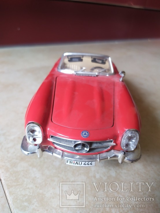 Mercedes 300 sl 1:18, фото №5