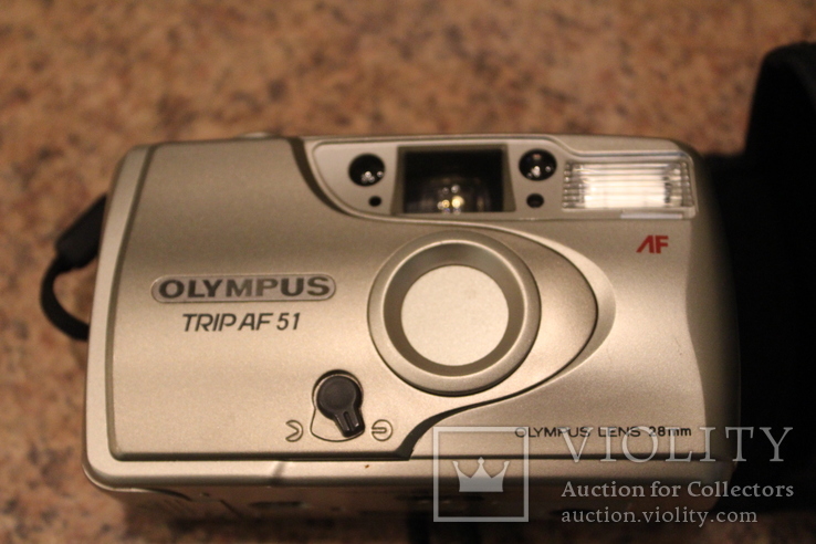 Фотоаппарат OLYMPUS TRIP AF-51, 28мм, ремешок, чехол., фото №3