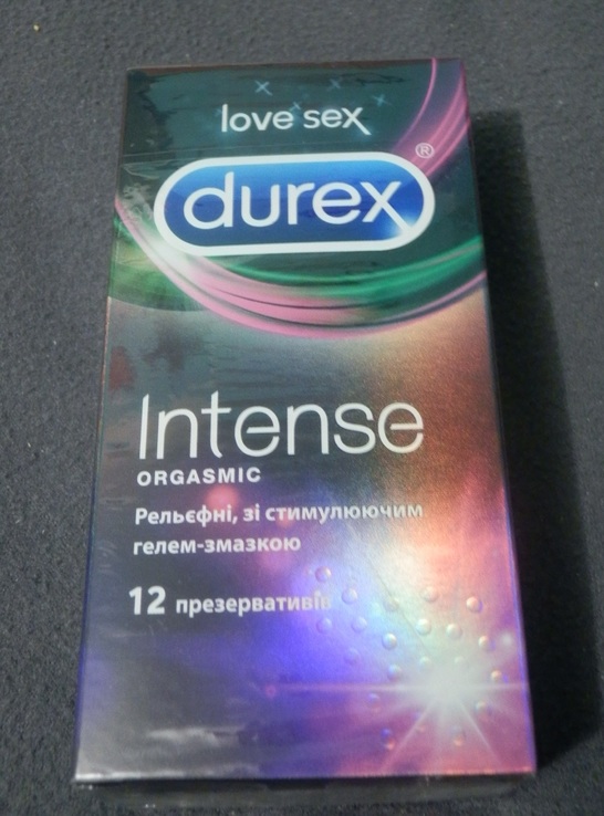 Презервативы Durex Intense Orgasmic 12шт, фото №2