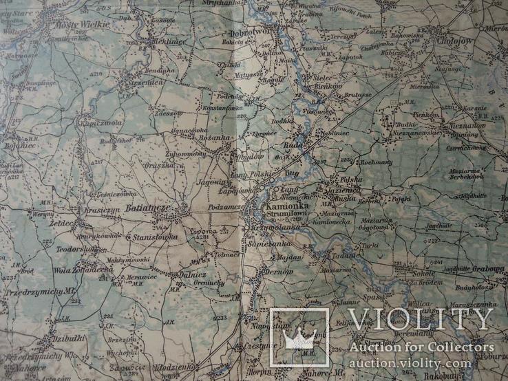 Військова карта Львів ПСВ 1914-18 рр, фото №4
