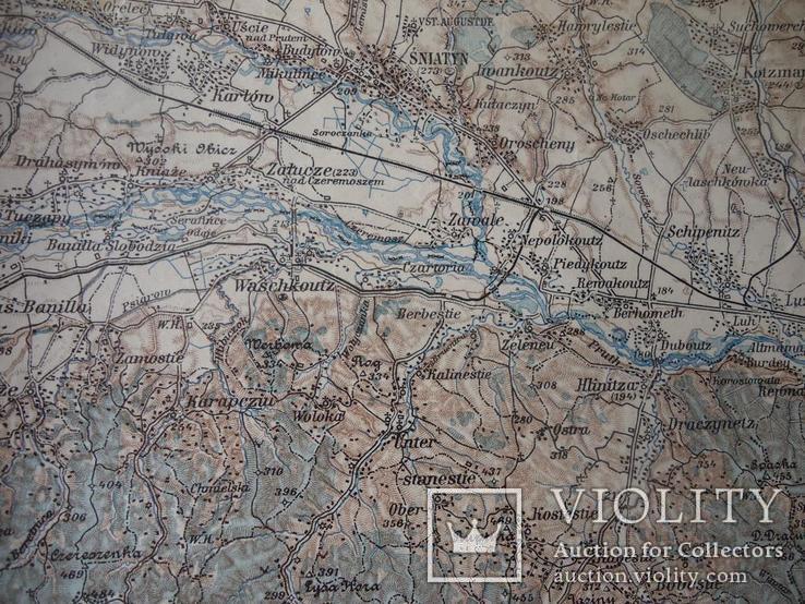 Військова карта Снятин і Кути, фото №4