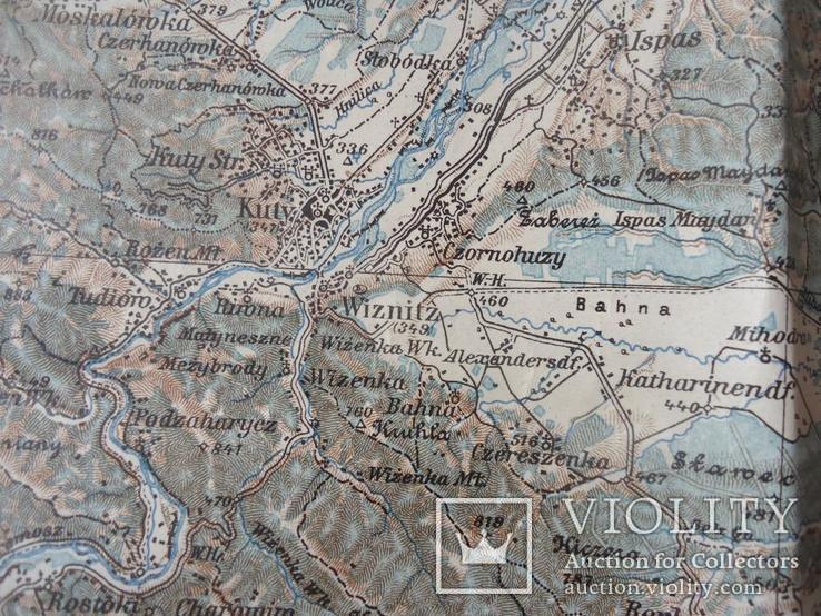 Військова карта Снятин і Кути, фото №8