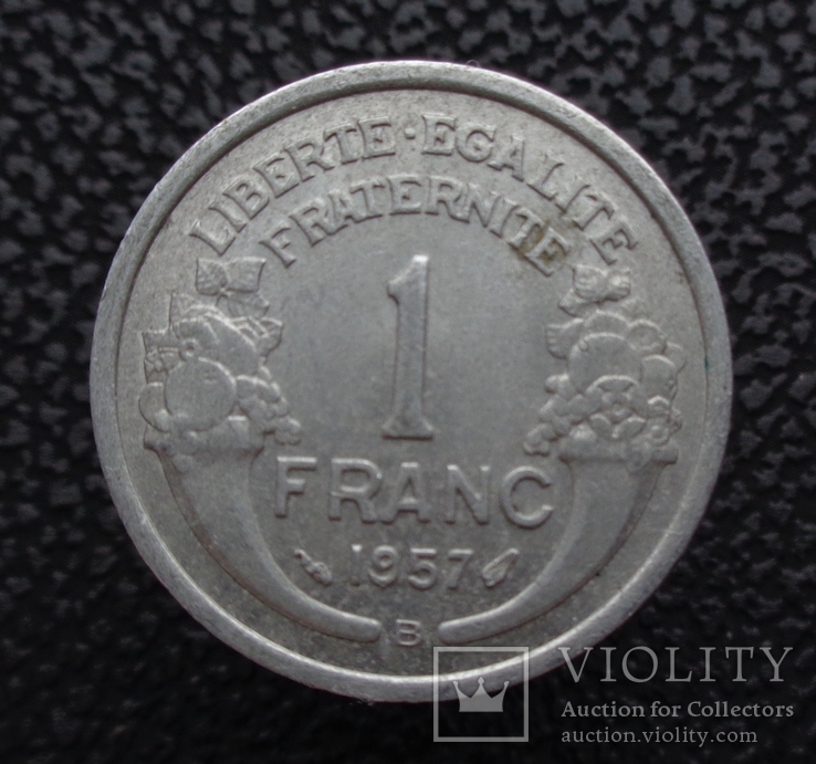 Франция 1 франк 1957