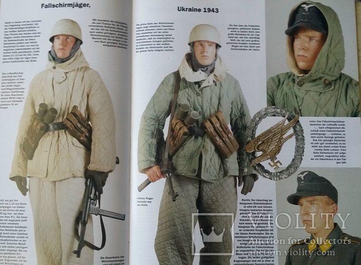 Зимняя куртка парашютистов Wintertarnanzug образца 1943 года Германия 3 рейх, фото №3