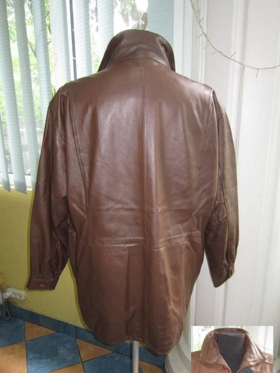 Кожаная утеплённая мужская куртка SMOOTH City Collection. Германия. Лот 523, фото №4
