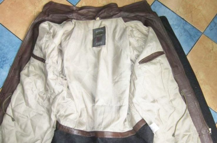 Кожаная утеплённая мужская куртка SMOOTH City Collection. Германия. Лот 523, фото №6