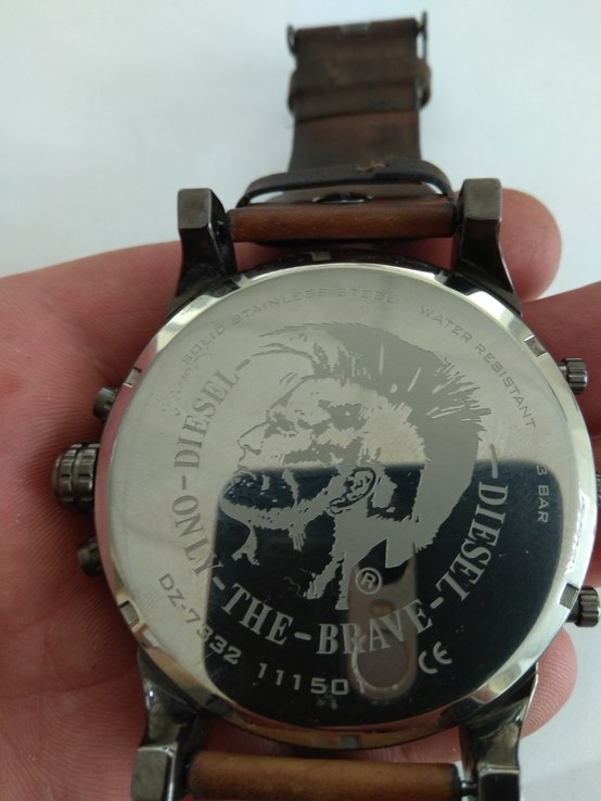Мужские часы Diesel DZ7332 черный, фото №4