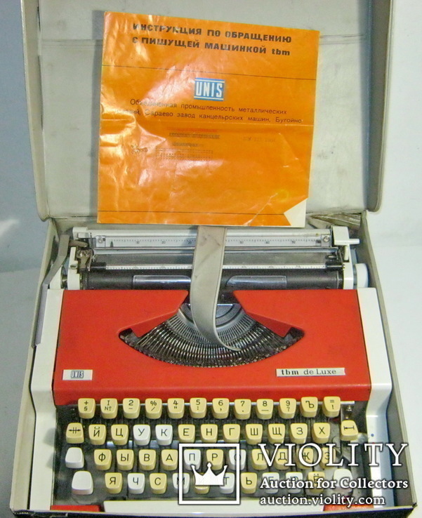 Пишущая машинка tbm, фото №2