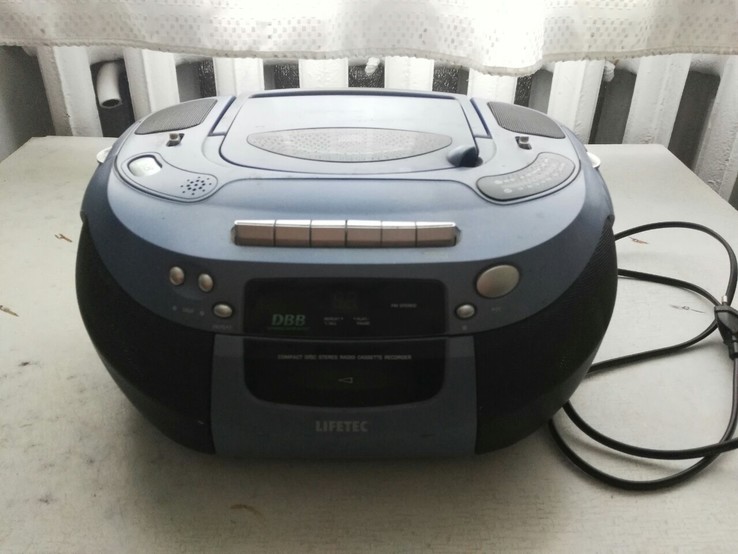 Магнитофон диски и радио LIfetec, фото №3