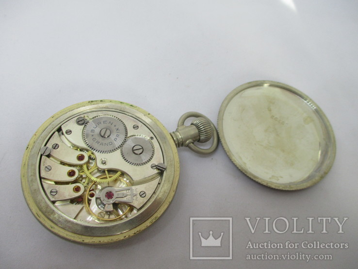 Карманные часы Uhrenfabrik BUREN A.G. для вермахта, фото №10