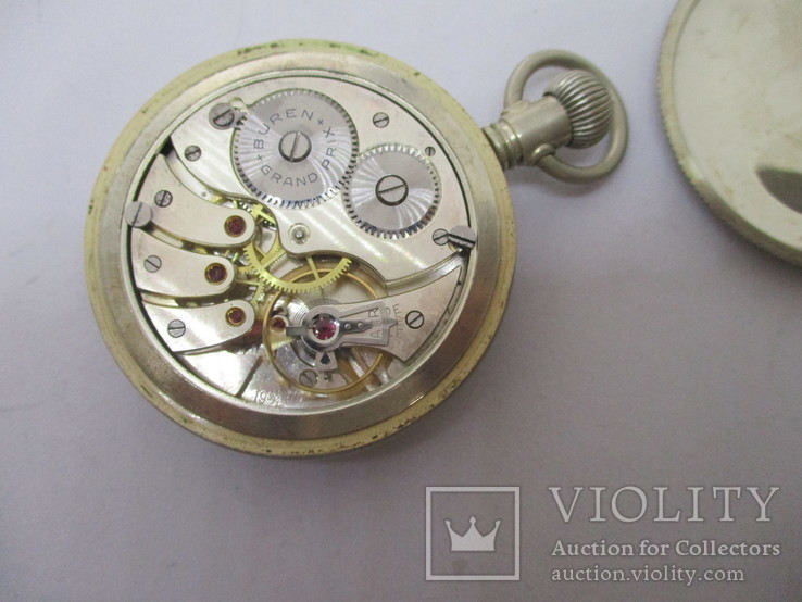 Карманные часы Uhrenfabrik BUREN A.G. для вермахта, фото №11