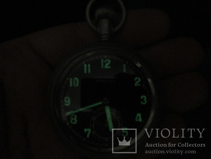 Карманные часы Uhrenfabrik BUREN A.G. для вермахта, фото №12
