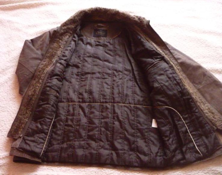 Утеплённая кожаная мужская куртка JC Collection. Лот 603, photo number 10