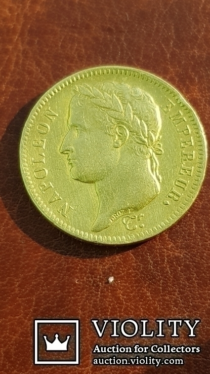 Золото. 40 франков 1811 г. Наполеон Бонапарт., фото №6