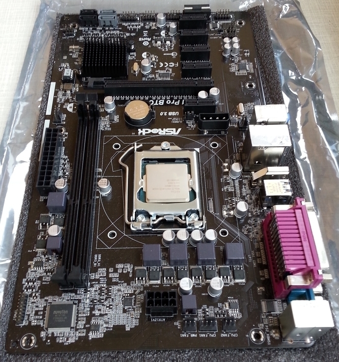 ASRock H81 Pro BTC R2.0 + Intel Pentium G3220, фото №4