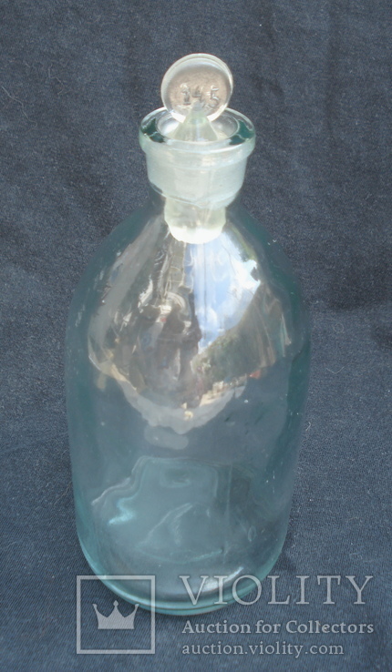 Пузырек - бутылочка с притертой крышкой для лекарств 250 мл., фото №3