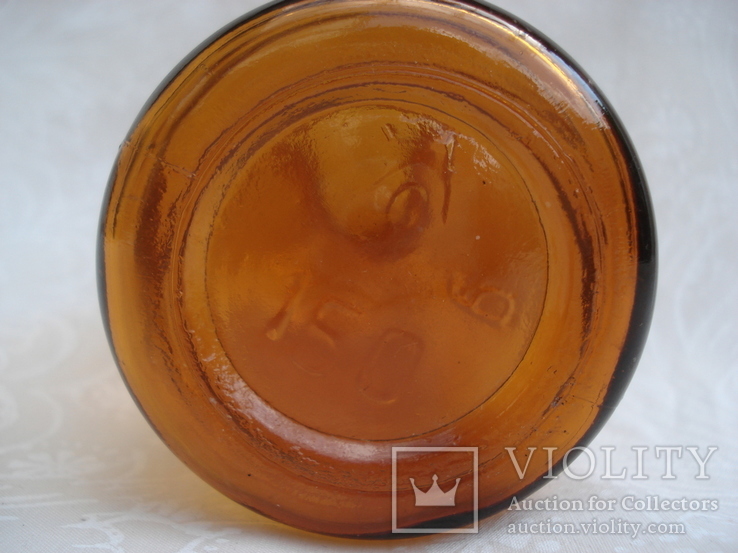 Пузырек - бутылочка из коричневого стекла для лекарств 150 мл., фото №3