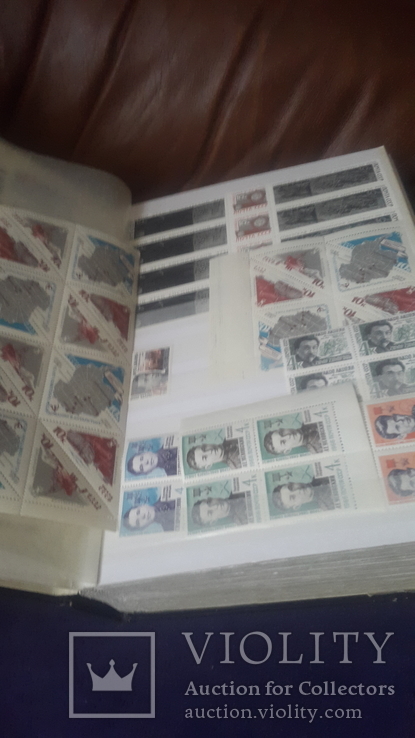 Кляссер на 60 стр с негашеными марками и блоками СССР 1966-69гг, фото №9
