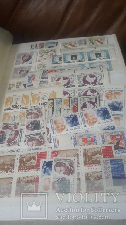 Кляссер на 60 стр с негашеными марками и блоками СССР 1966-69гг, фото №11