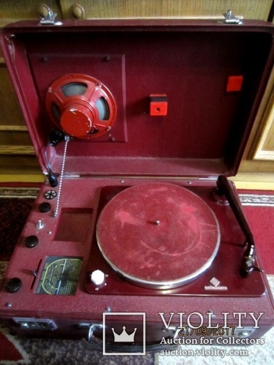  Elac electroacustic Miracord радио граммофон 1951 года, фото №2