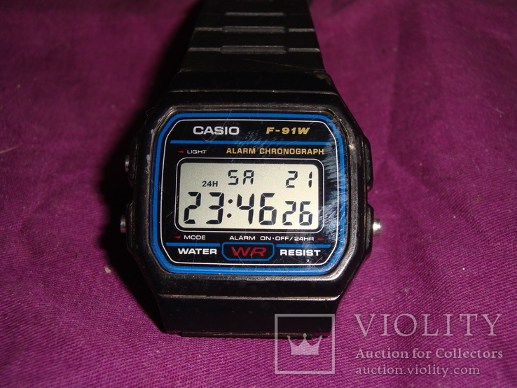 Часы casio f-91w, фото №2