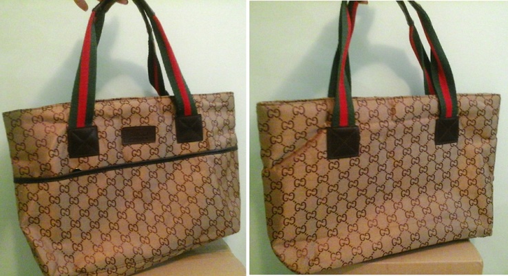 Сумка Gucci, 43×28×7.5, плотнотканевая, сост.к новому, photo number 2