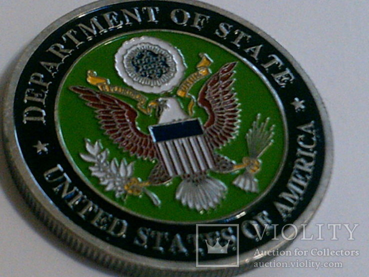 Зеленый берет US.Army - сувенирный жетон, фото №5