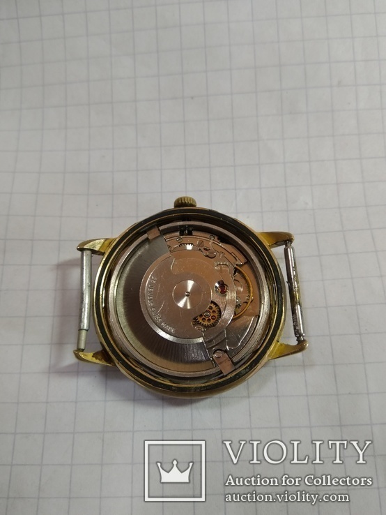 MOSER 2452, avtomatic. 26 jewels. in cablok. 60-е годы., фото №5