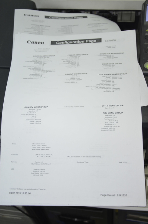 Canon i-SENSYS LBP6670dn Лазерный идеальный, фото №6