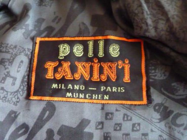 Утеплённая кожаная мужская куртка-косуха PELLE TANNIN'I. Испания. Лот 607, photo number 5